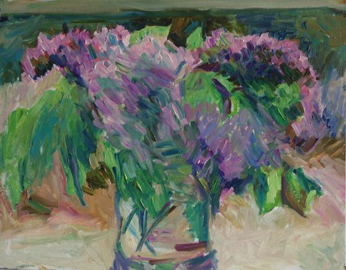 Lilac bouquet by Alexander Shvyrkov