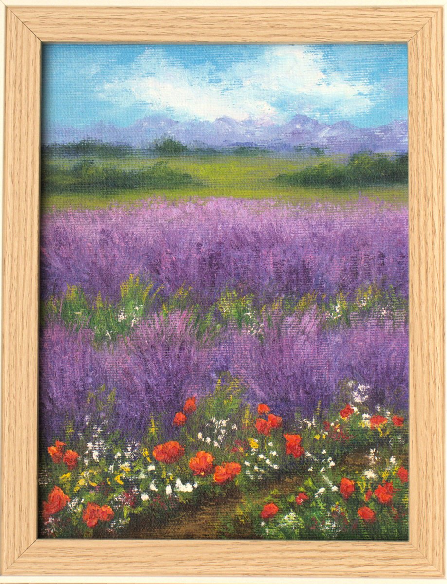 Lavender Breeze by Ludmilla Ukrow