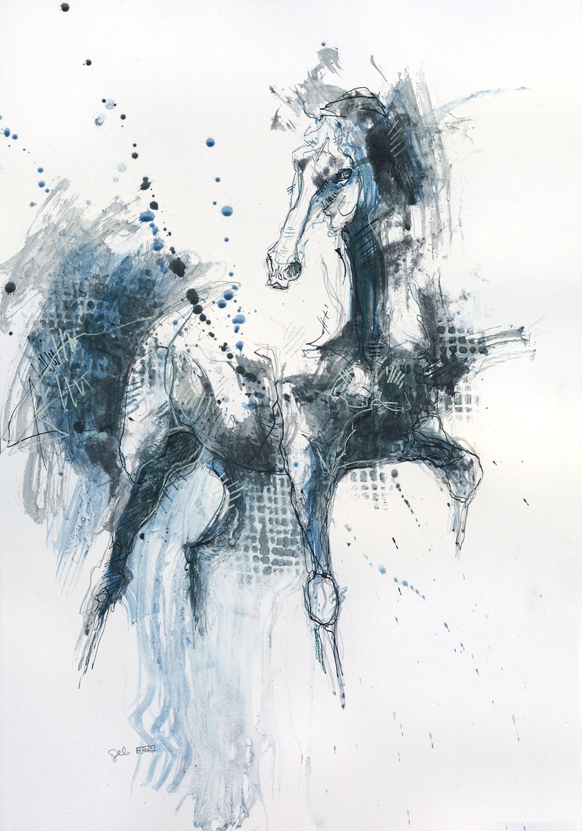 Equine Nude 141t by Benedicte Gele