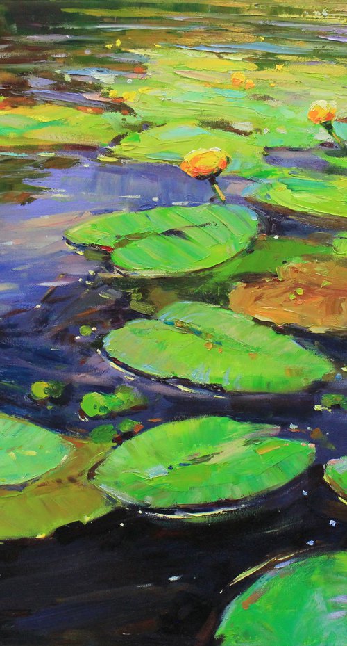 On the river by Alisa Onipchenko-Cherniakovska