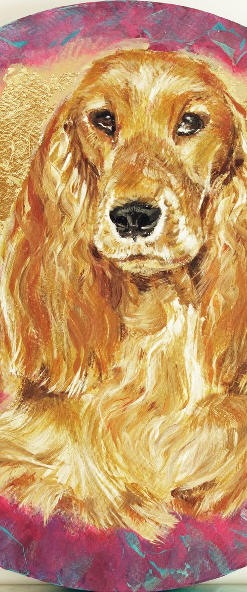 Cocker Spaniel, Amka by Viktoriya Richardson