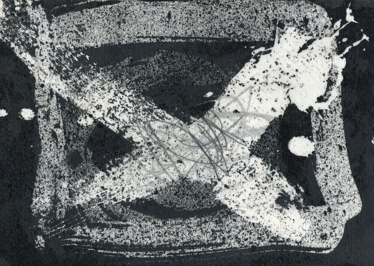 Expressive Abstract Oil Painting By Elizabeth Anne Fox, 10 X 7, Manifold 5, Original Artwork