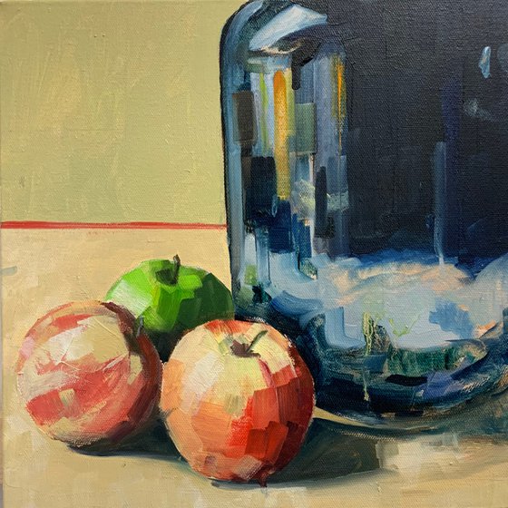 If I paint apples