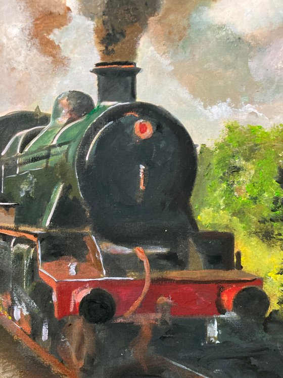 English Steam Train