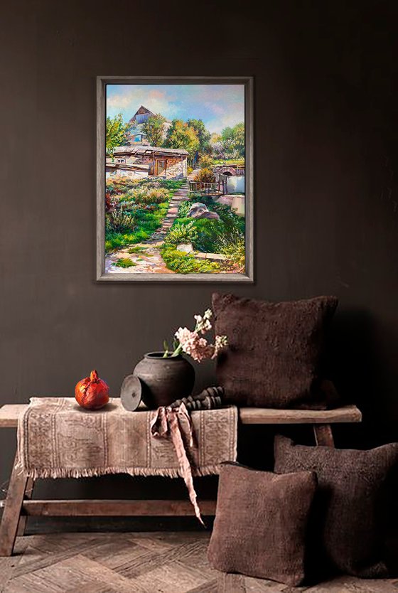 A Secluded Corner of Khashtarak Village