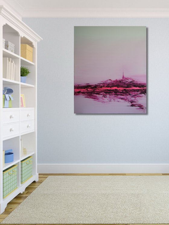 Wide Open Pink (100 x 120 cm) XXL (40 x 48 inches)