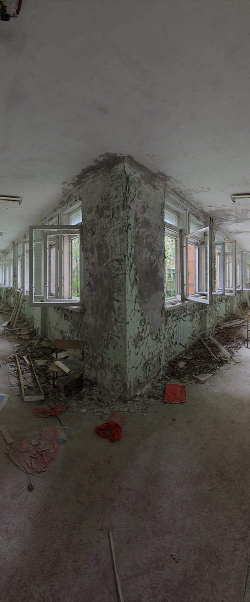 #93. Pripyat School Corridor 2 - Original size by Stanislav Vederskyi