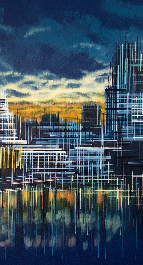 London Skyline Sunset by Marc Todd