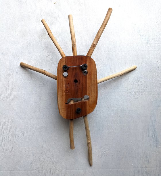 Small wooden mask