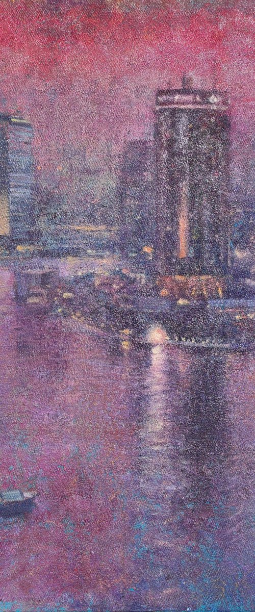 City on the Nile River by Olga Onopko