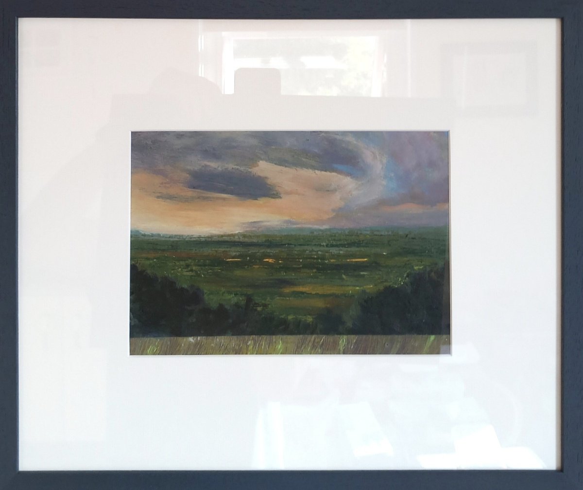 Impressionistic Landscape Acrylic Painting By Adam Grose Ma Pgce, 20 X 16, Blackdowns, Original Artwork