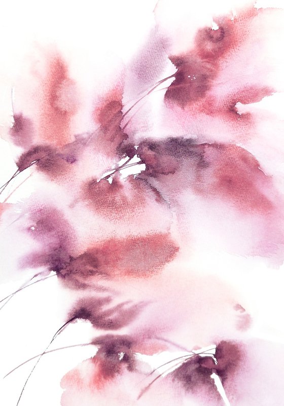 Floral diptych