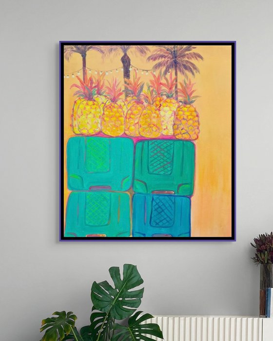 ‘Ananas at Marsallok Market’