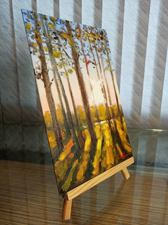 Impression. Autumn morning