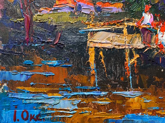 Evening freshness by the river