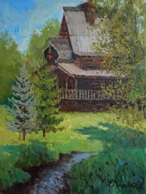 The wood church by Olga Goryunova