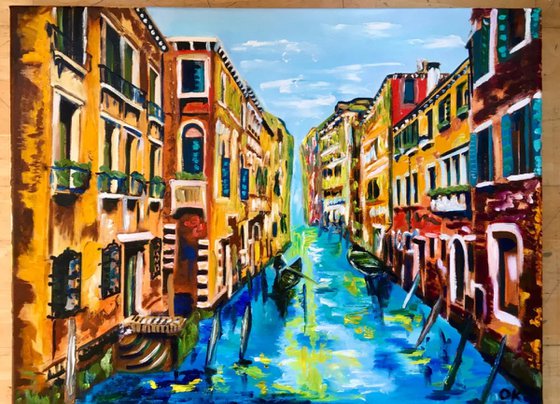Venice .  Summer in Venice.