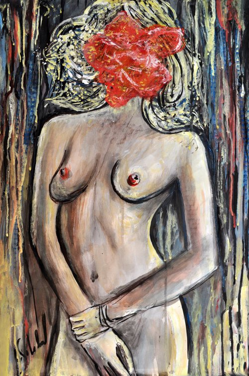 Woman - Rose by Alex Solodov