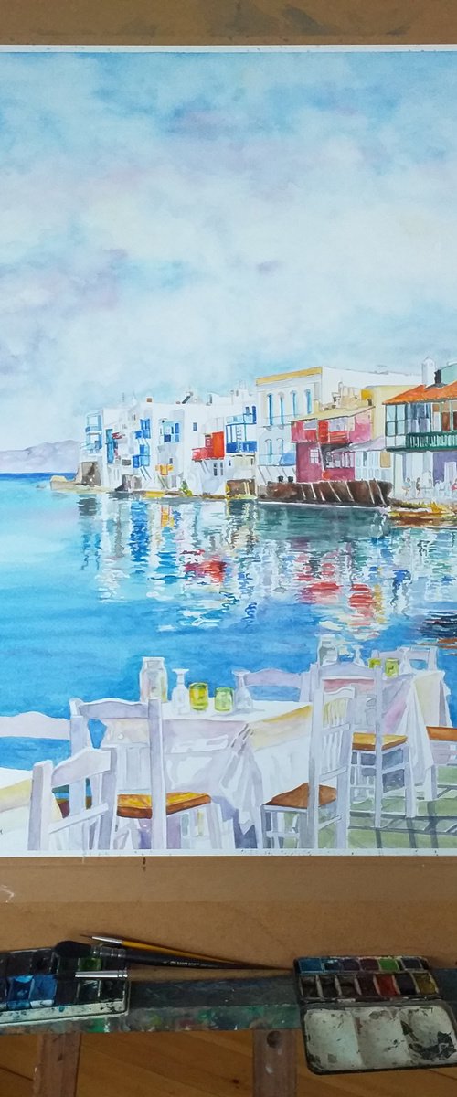 MYKONOS GREECE by Zoran Mihajlović Muza