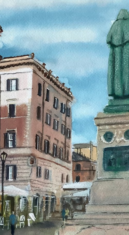 Campo de’ Fiori Rome by Darren Carey