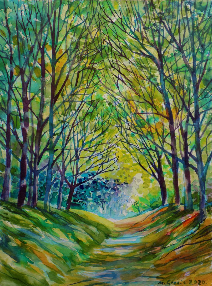 Forest path XVI by Maja Grecic