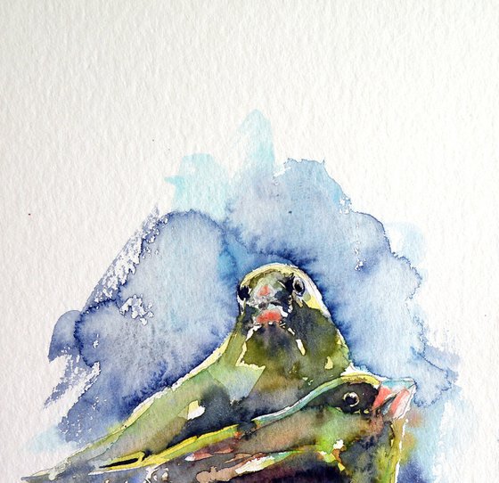 Greenfinches