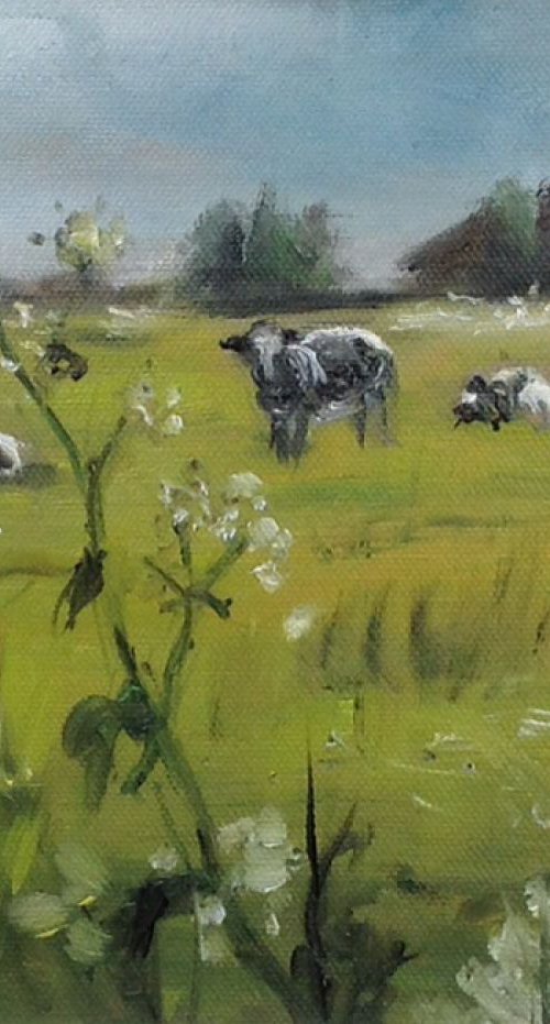 Cow Parsley by Louise Brown