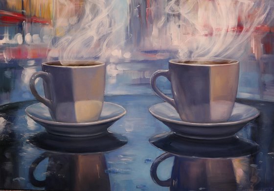 "Morning in the metropolis"