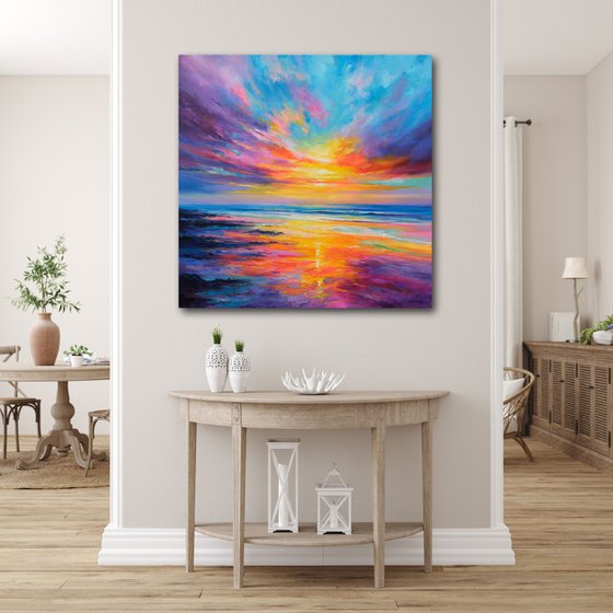 Fantasy Sunset Seascape