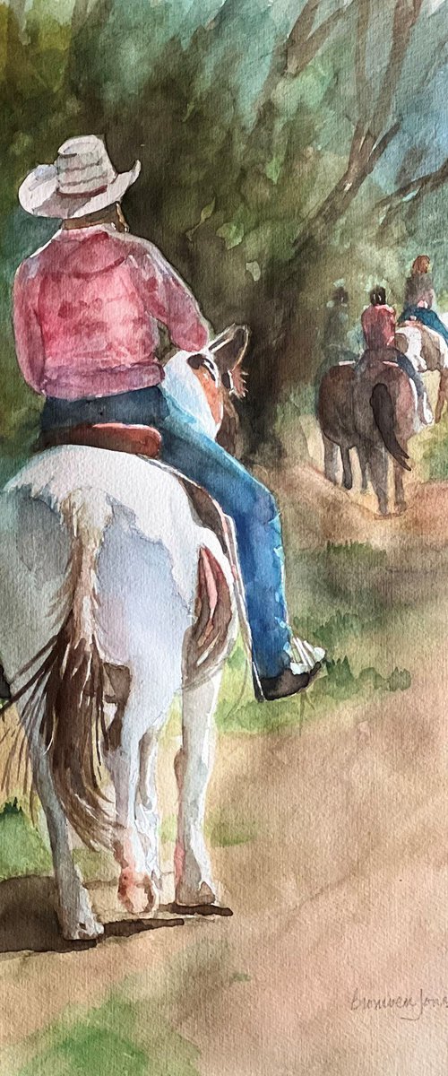 Trail Ride by Bronwen Jones