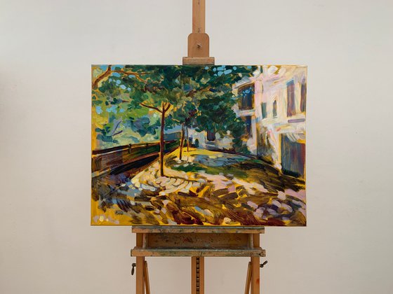 Sunlit Courtyard