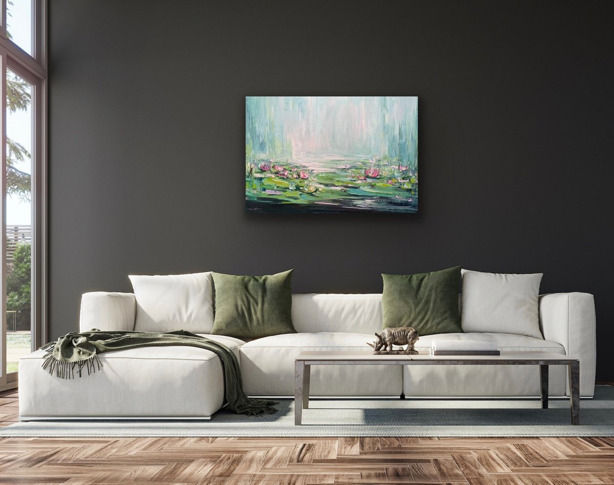 Water lilies No 148 by Liliana Gigovic