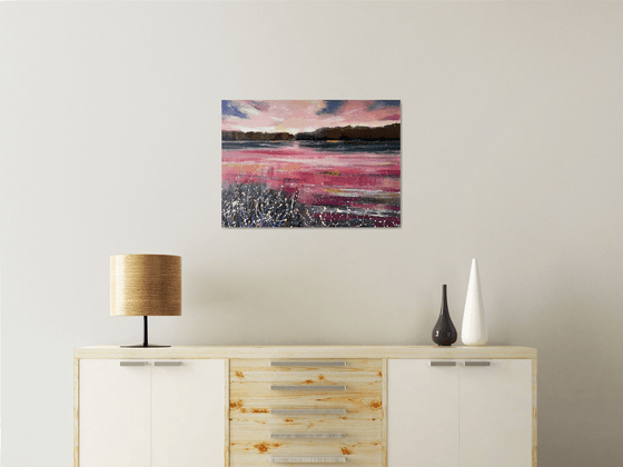 In the Embrace of the Pink Lake