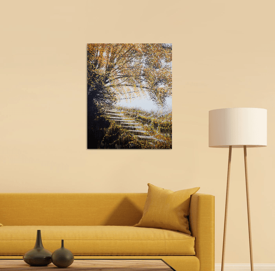 The Big Tree At Dusk