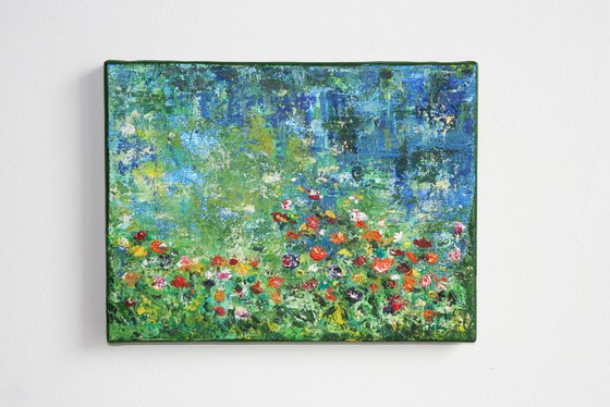 Blooming Wild Flowers - inspired by Monet #gift idea#