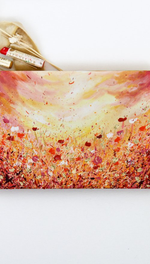 Autumn Winds - Small Original Painting by Shazia Basheer