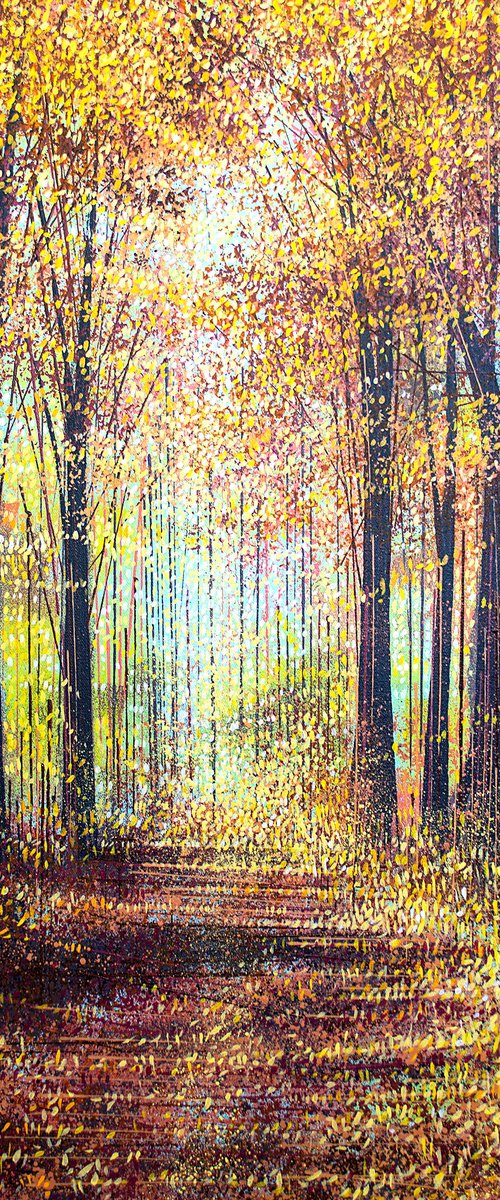 Autumn Forest Trees #6 by Marc Todd