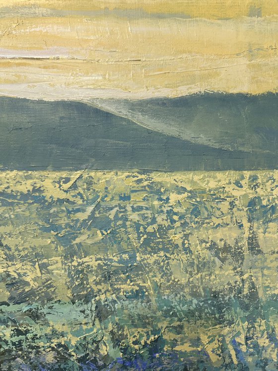 Field at Sunrise A26 50x70cm