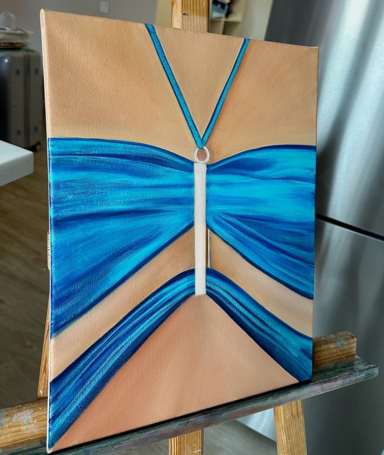 Shimmering Blue