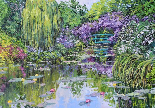 The Beauty Of Giverny by Kristen Olson Stone