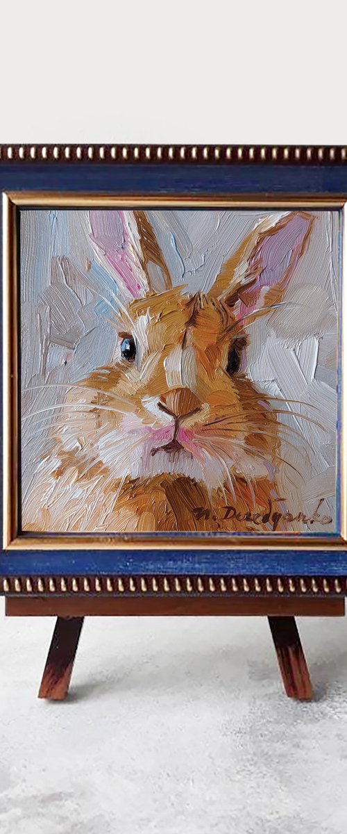Funny rabbit by Nataly Derevyanko