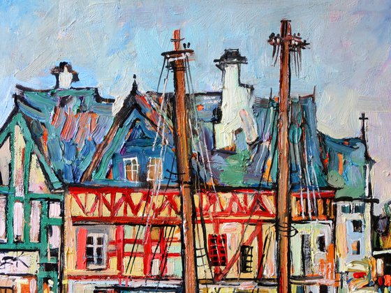 Auray. Brittany.
