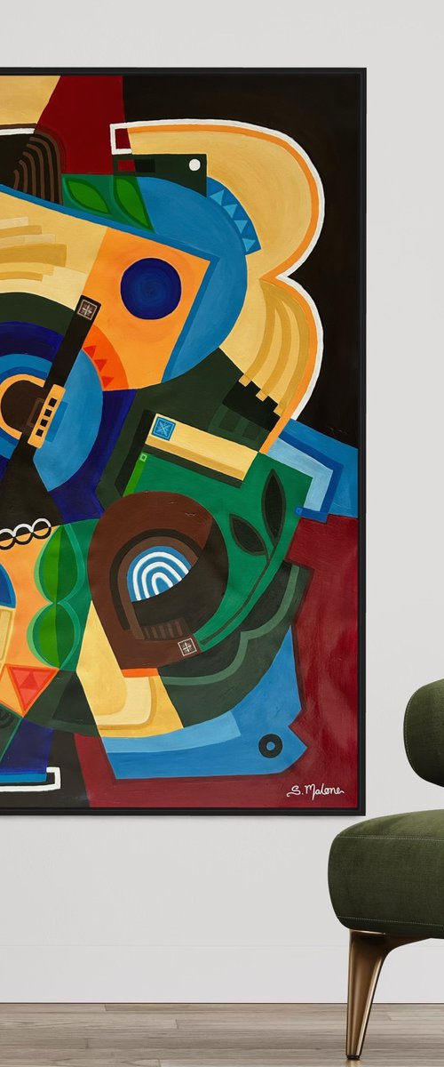 Conversations Between Shapes by Samantha Malone