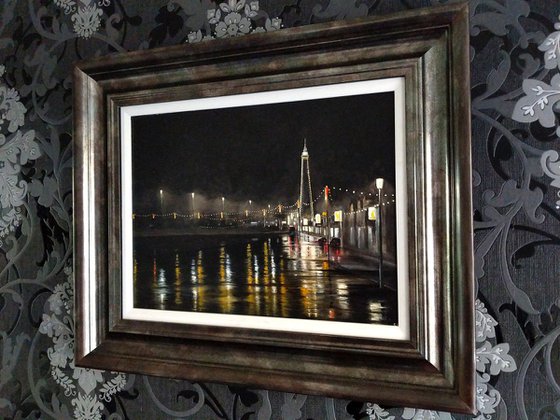 Blackpool Tower   (Framed Oil Painting)