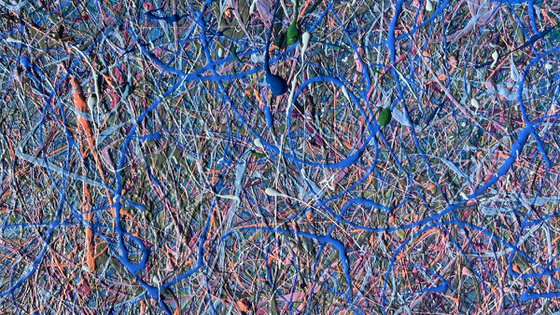 In search of silence- 3 (blue)