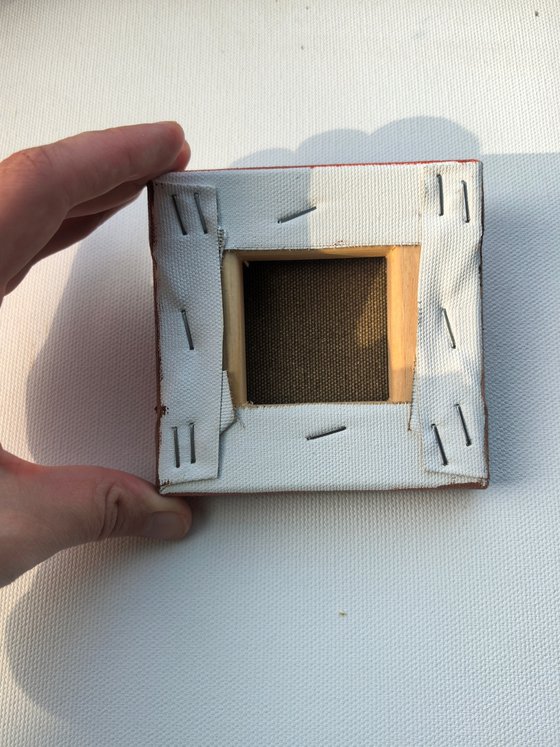 Pink rose original mini still life