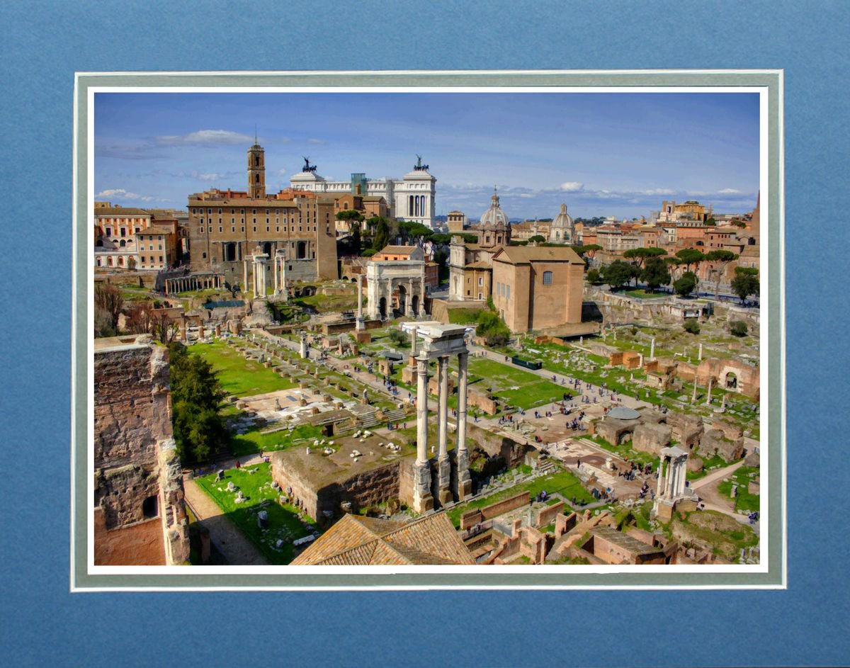 The Forum Rome 2 by Robin Clarke
