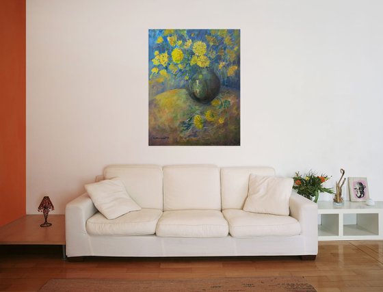 Yellow Chrysanthemums