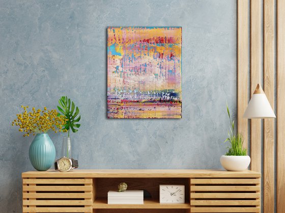 50x40 cm Abstract Landscape Painting Abstract Art