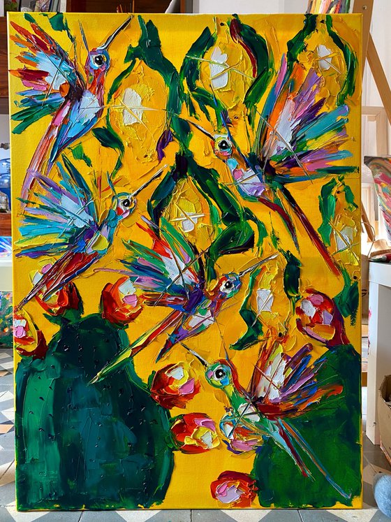 The Enchanted Hummingbirds of Citrus Oasis